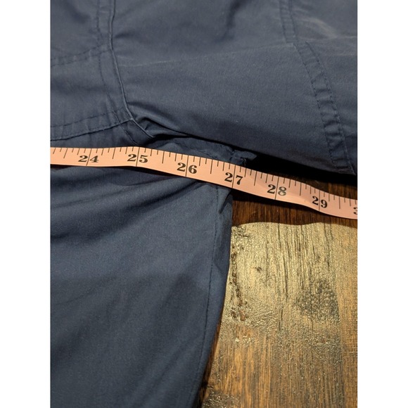 Vintage Towncraft Jacket Mens Large Blue‎ Insulated Bomber Quilted Zip Snap 90s - Picture 12 of 13